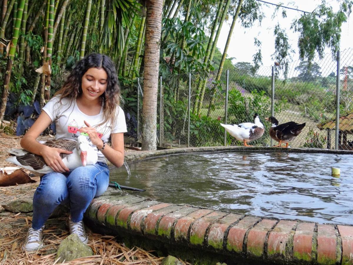 Finca Turistica Los Rosales Pereira Bagian luar foto